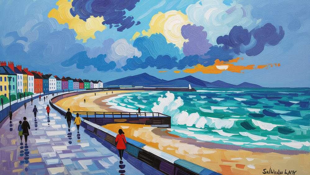 Salthill Beach, Galway Itinerary Salthill Beach, Galway Itinerary